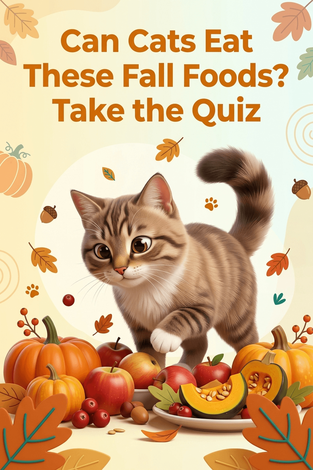 Can Cats Eat These Fall Foods? Take the Quiz