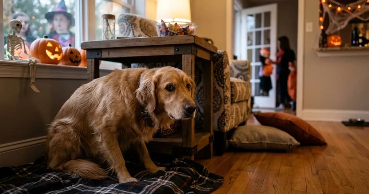How Can You Make Halloween Less Frightening for Dogs and Cats?