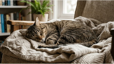 Why Do Cats Sleep So Much, and What Counts as Normal vs. Too Much?