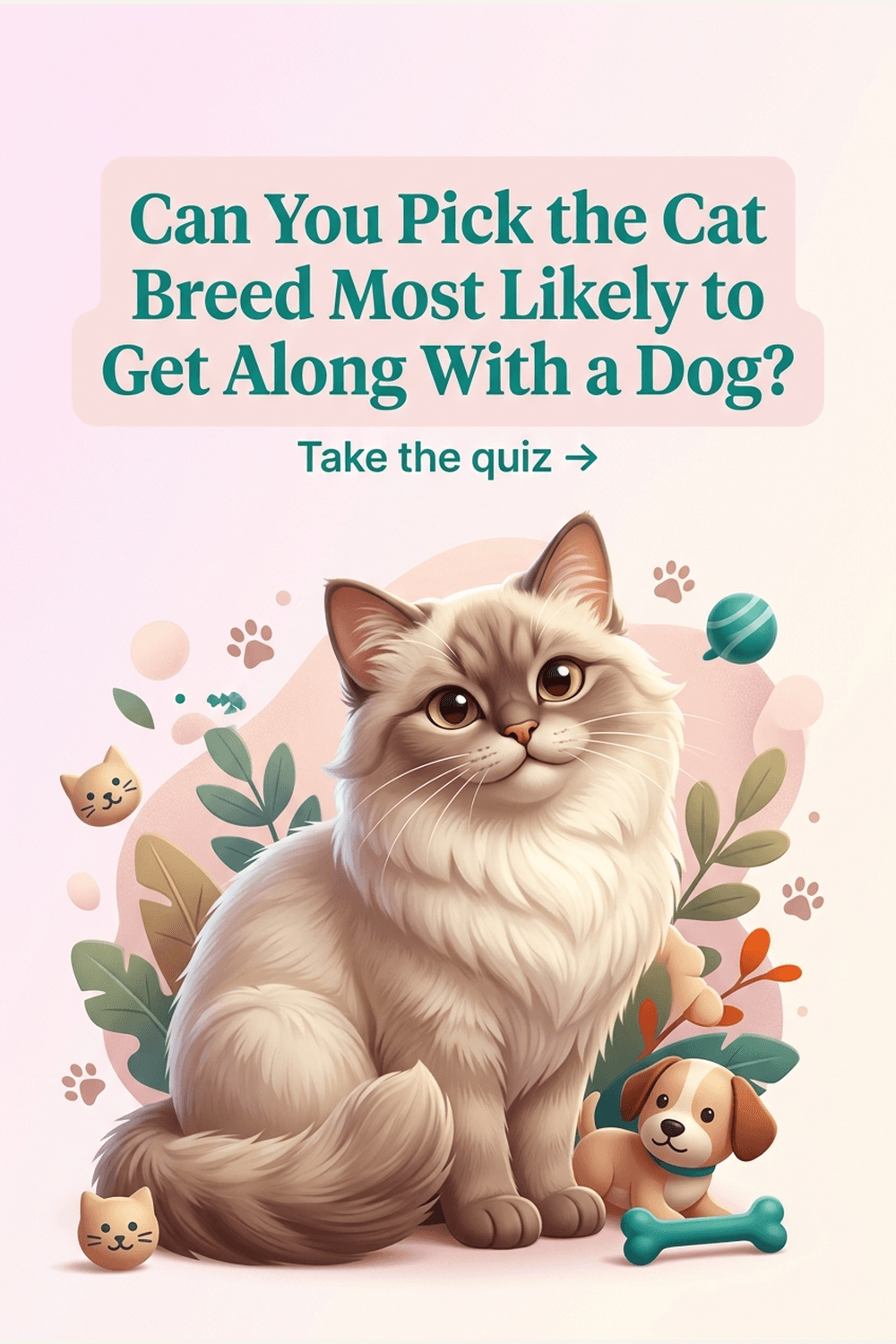 Can You Pick the Cat Breed Most Likely to Get Along With a Dog?