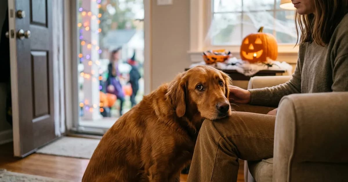 How Can You Keep Dogs Calm Around Halloween Decorations, Costumes, and Unexpected Visitors?
