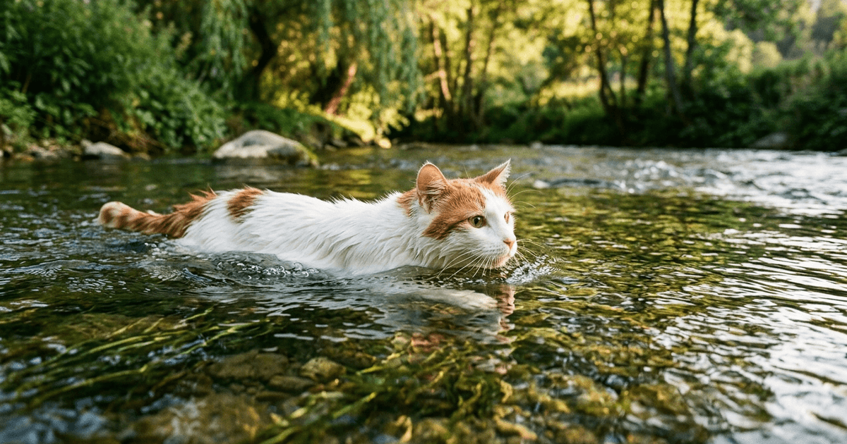 Welche Katzenrassen mögen Wasser – und warum sind sie so anders als die meisten Katzen?