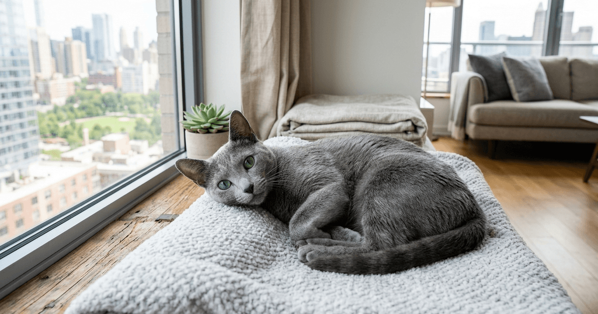 Which Cat Breeds Shed the Least, and What Should Apartment Owners Know?