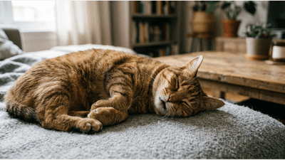 Why Do Cats Snore, Twitch, or Drool in Their Sleep?