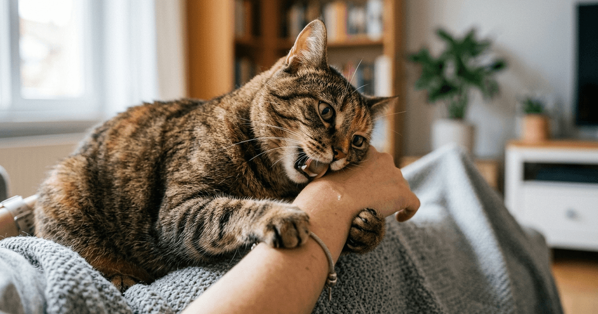 Why Does My Cat Lick You, Then Suddenly Bite?
