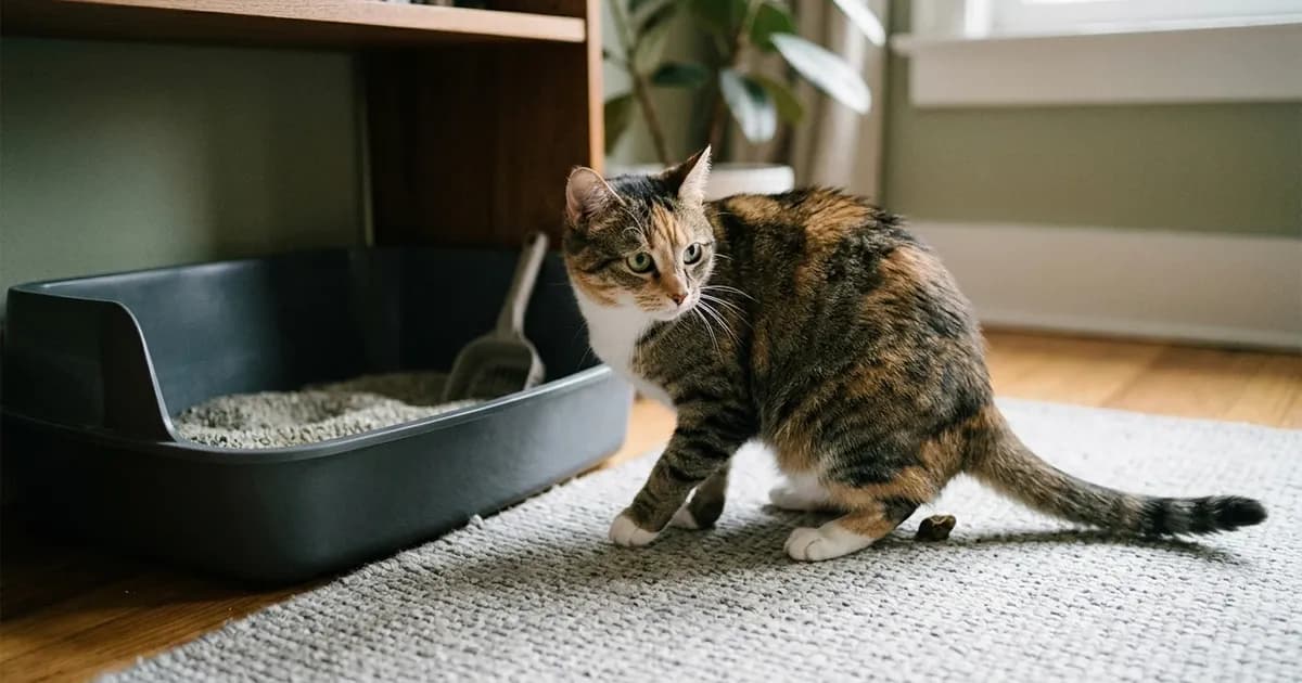 Why Does My Cat Use the Litter Box for One Thing but Not the Other?